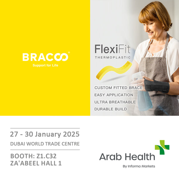 BRACOO to present our premium protective gear and orthopedic care products at Arab Health 2025, DUBAI